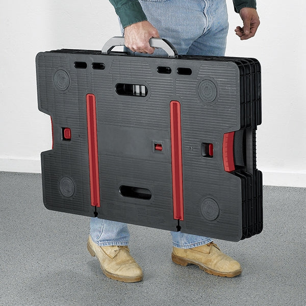 Heavy Duty Folding Workbench Table – Portable DIY Workstation with Adjustable Clamps